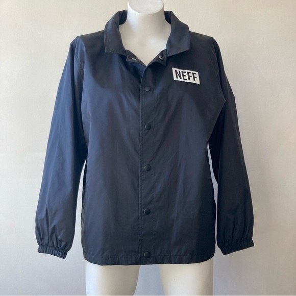 Neff x Disney | Mickey Mouse Mosaic Nylon Water Resistant Windbreaker - Picture 3 of 7